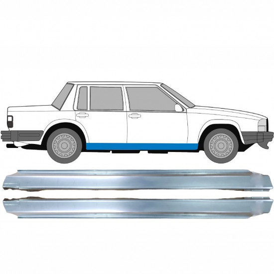 Sottoporta Lamiera Completo per Volvo 740 760 1982-1992 / Sinistra+Destra / Set 9532