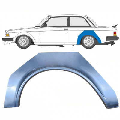 Pannello di riparazione parafango posteriore per Volvo 240 1975-1993 / Sinistra 10764