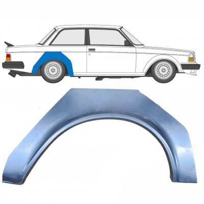 Pannello di riparazione parafango posteriore per Volvo 240 1975-1993 / Destra 10763