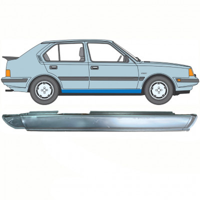 Sottoporta Lamiera Completo per Volvo 340 360 1975-1991 / Destra 10766