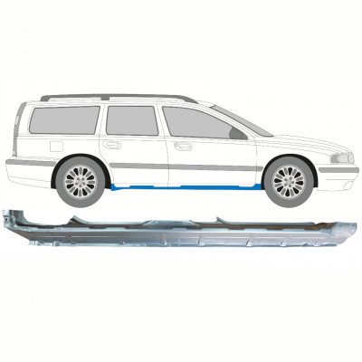 Sottoporta Lamiera Completo per Volvo S70 V70 2000-2007 / Destra 8662