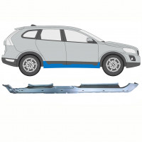 Sottoporta Lamiera Completo per Volvo XC60 2008-2017 / Destra 8664