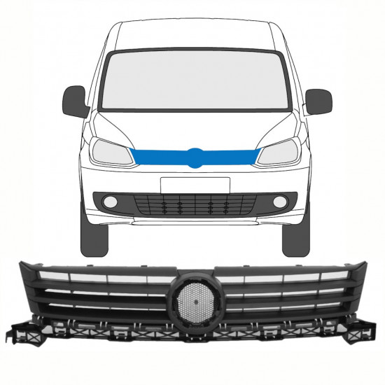 Griglia per Volkswagen Caddy 2010-2020 8414