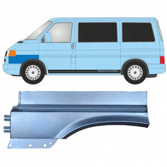 Pannello di riparazione parafango anteriore per Volkswagen Transporter T4 1996-2003 / Sinistra 7737
