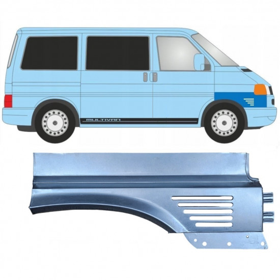 Pannello di riparazione parafango anteriore per Volkswagen Transporter T4 1996-2003 / Destra 7736