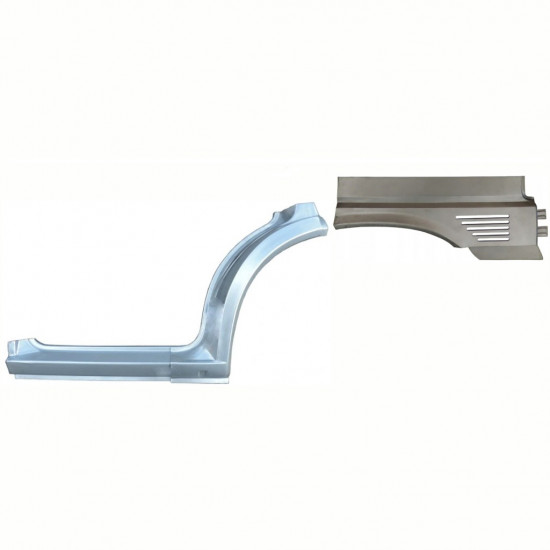 Pannello di riparazione sottoporta e parafanghi anteriore e posteriore per Volkswagen Transporter T4 1996-2003 / Destra / Set 10043