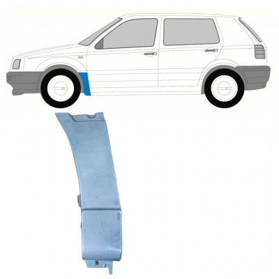 Pannello di riparazione parafango anteriore per Volkswagen Golf 3 1991-1998 / Sinistra 7230