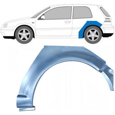 Pannello di riparazione parafango posteriore per Volkswagen Golf 4 1997-2006 / Sinistra 7088