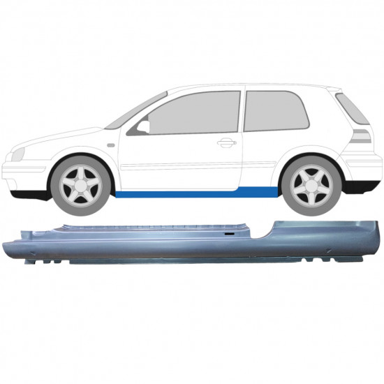Sottoporta Lamiera Completo per Volkswagen Golf 4 1997-2006 / Sinistra 5294