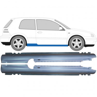 Sottoporta Lamiera Completo per Volkswagen Golf 4 1997-2006 / Sinistra+Destra / Set 9244