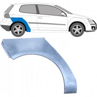 Pannello di riparazione parafango posteriore per Volkswagen Golf 5 2003-2009 / Destra 7093