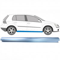Pannello di riparazione sottoporta lamiera per Volkswagen Golf 5 2003-2009 / Sinistra = Destra (simmetrico) 11268