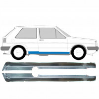 Sottoporta Lamiera Completo per Volkswagen Golf 2 1982-1992 / Sinistra+Destra / Set 9407