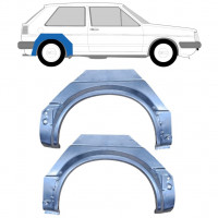 Pannello di riparazione parafango posteriore per Volkswagen Golf 2 1982-1992 / Sinistra+Destra / Set 9626
