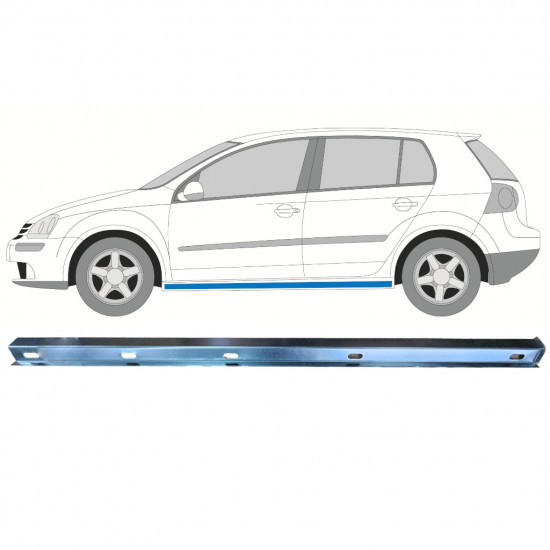 Sottoporta interno per Volkswagen Golf 5 2003-2009 / Sinistra 11124