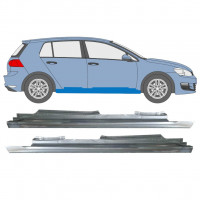Sottoporta Lamiera Completo per Volkswagen Golf 7 2012- / Sinistra+Destra / Set 9973