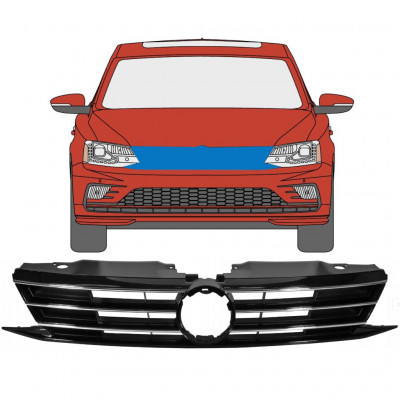 Griglia per Volkswagen Jetta 2015-2018 7513