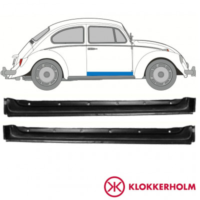 Pannello di riparazione porta anteriore interno per Volkswagen Kaefer 1949- / Sinistra+Destra / Set 11122