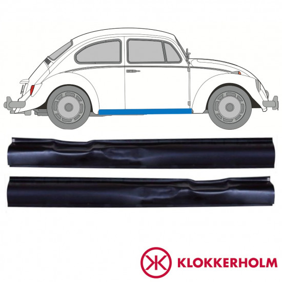 Sottoporta interno per Volkswagen Kaefer 1949- / Sinistra+Destra / Set 11119