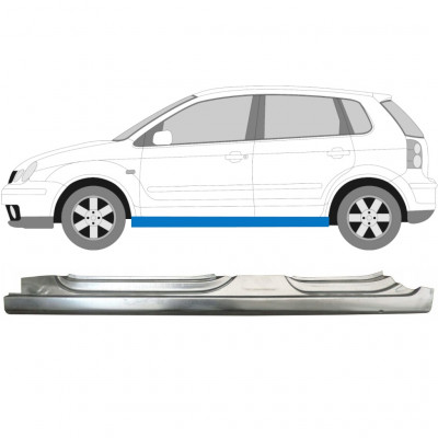 Sottoporta Lamiera Completo per Volkswagen Polo 2001-2009 / Sinistra 5090