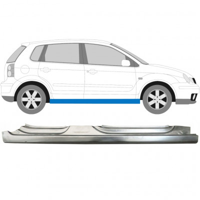 Sottoporta Lamiera Completo per Volkswagen Polo 2001-2009 / Destra 5092