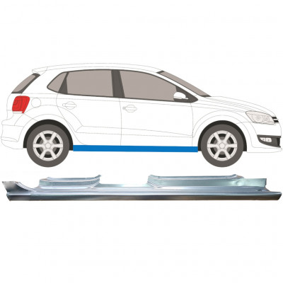 Sottoporta Lamiera Completo per Volkswagen Polo 2009-2017 / Destra 5185
