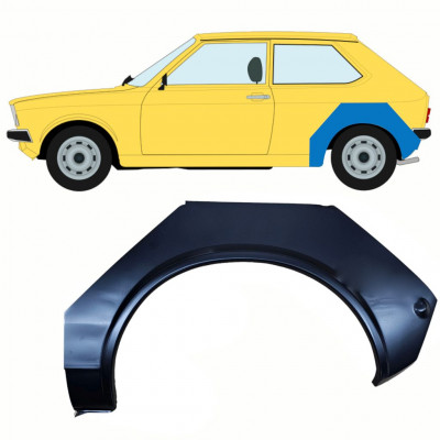 Pannello di riparazione parafango posteriore per Volkswagen Polo 1975-1981 / Sinistra 8799