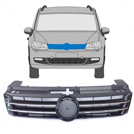 Griglia per Volkswagen Sharan 2010-2022 7521