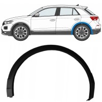Modanatura laterale parafango posteriore per Volkswagen T-Roc 2017- / Sinistra 17030