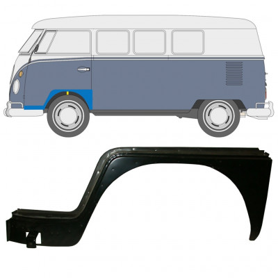 Pannello di riparazione parafango anteriore per Volkswagen Transporter T1 1950-1967 / Sinistra 12732