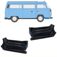 Pannello di riparazione gradino anteriore per Volkswagen Transporter T2 1967-1979 / Sinistra+Destra / Set 10346