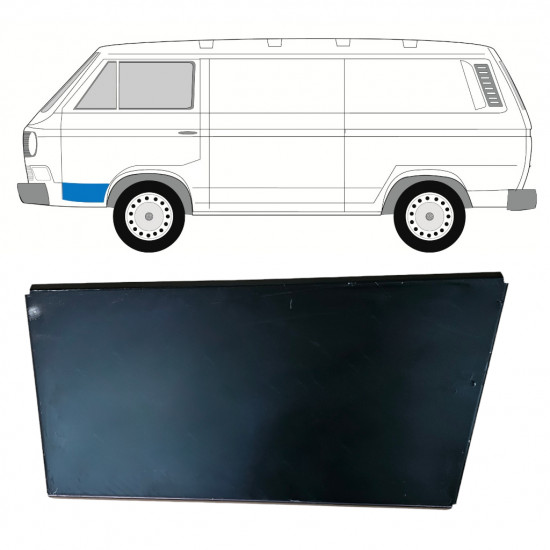 Lamiera di riparazione del rivestimento della porta anteriore per Volkswagen Transporter T3 1979-1992 / Sinistra 11090