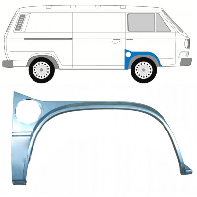 Pannello di riparazione parafango anteriore per Volkswagen Transporter T3 1979-1992 / Destra 8164