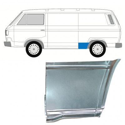 Pannello di riparazione parafango posteriore per Volkswagen Transporter T3 1979-1992 / Sinistra 11087