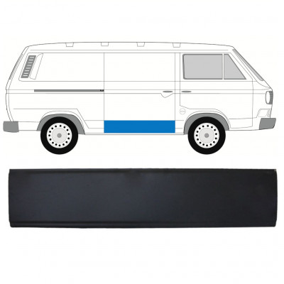 Pannello di riparazione porta scorrevole per Volkswagen Transporter T3 1979-1992 / Destra 8169
