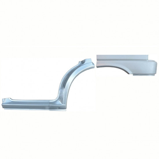 Pannello di riparazione sottoporta e parafanghi anteriore e posteriore per Volkswagen Transporter T4 1990-1996 / Destra / Set 10039