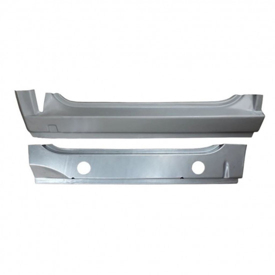 Pannello di riparazione interno ed esterno sottoporta anteriore per Volkswagen Transporter T4 1990-2003 / Sinistra / Set 9906