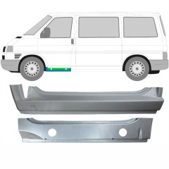 Pannello di riparazione interno ed esterno sottoporta anteriore per Volkswagen Transporter T4 1990-2003 / Sinistra / Set 9906