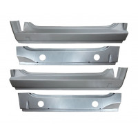 Pannello di riparazione interno ed esterno sottoporta anteriore per Volkswagen Transporter T4 1990-2003 / Set 9907