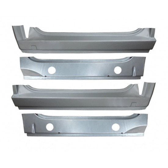 Pannello di riparazione interno ed esterno sottoporta anteriore per Volkswagen Transporter T4 1990-2003 / Set 9907