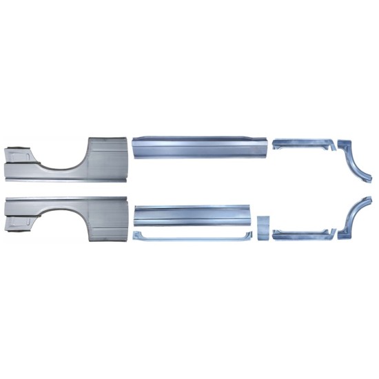 Set di pannelli di riparazione per Volkswagen Transporter T4 1990-2003 / Sinistra+Destra / 14699
