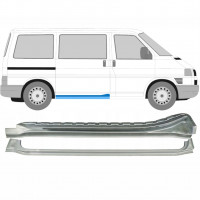 Pannello di riparazione sottoporta porta scorrevole per Volkswagen Transporter T4 1990-2003 / Destra / Set 10288