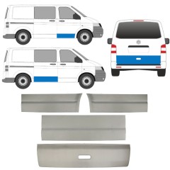 Lamierato riparazione porta per Volkswagen Transporter T5 2003-2015 / Sinistra+Destra / Set 11394