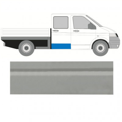 Pannello di riparazione porta posteriore esterno per Volkswagen Transporter T5 2003-2015 / Sinistra = Destra (simmetrico) 7712