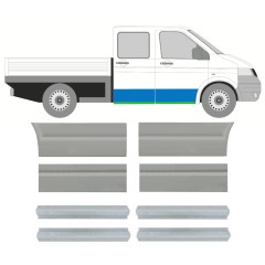 Pannello di riparazione sottoporta porta posteriore per Volkswagen Transporter T5 2003-2015 / Sinistra+Destra / Set 10266