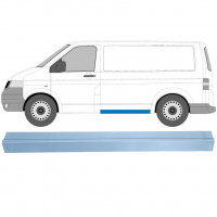 Pannello di riparazione sottoporta lamiera per Volkswagen Transporter T5 2003-2015 / Sinistra 11944