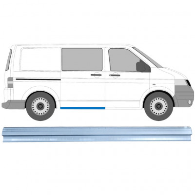 Pannello di riparazione sottoporta porta scorrevole per Volkswagen Transporter T5 2003-2015 / Destra 11945