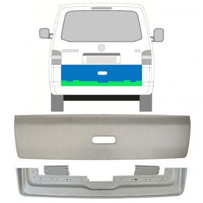 Lamiera di riparazione del portellone del bagagliaio interno + esterno per Volkswagen Transporter T5 2003-2015 / Set 11532