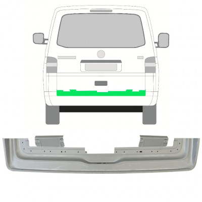 Lamiera di riparazione del portellone del bagagliaio interno per Volkswagen Transporter T5 2003-2015 11531