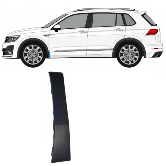 Modanatura parafango anteriore per Volkswagen Tiguan 2016-2020 R-Line / Sinistra 14864